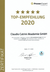 Claudio Catrini - Experte für Verkauf & Marketing - TOP Empfehlung Provenexpert 2020